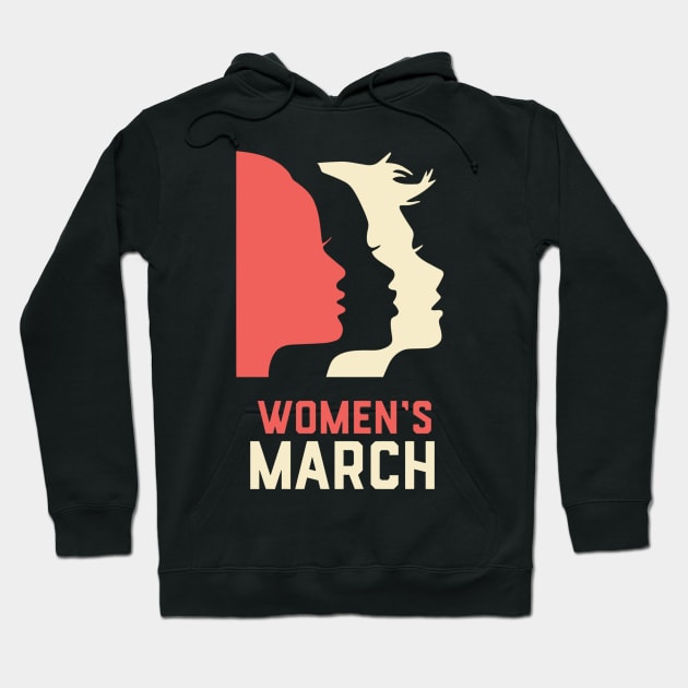 March Women January 2018 Hoodie by DarlingShirt